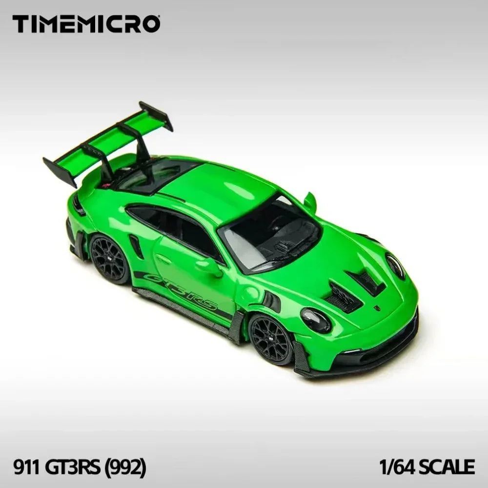 Porsche diecast 992 GT3 RS, 1:64 Scale (Green) — image 4