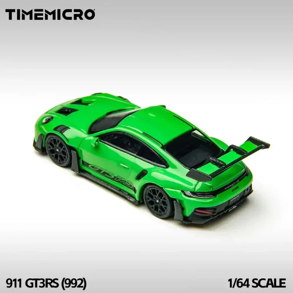 Porsche diecast 992 GT3 RS, 1:64 Scale (Green) — image 3