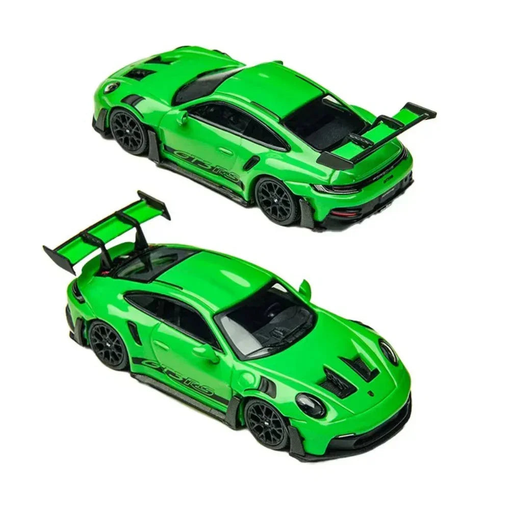 Porsche diecast 992 GT3 RS, 1:64 Scale (Green) — image 5