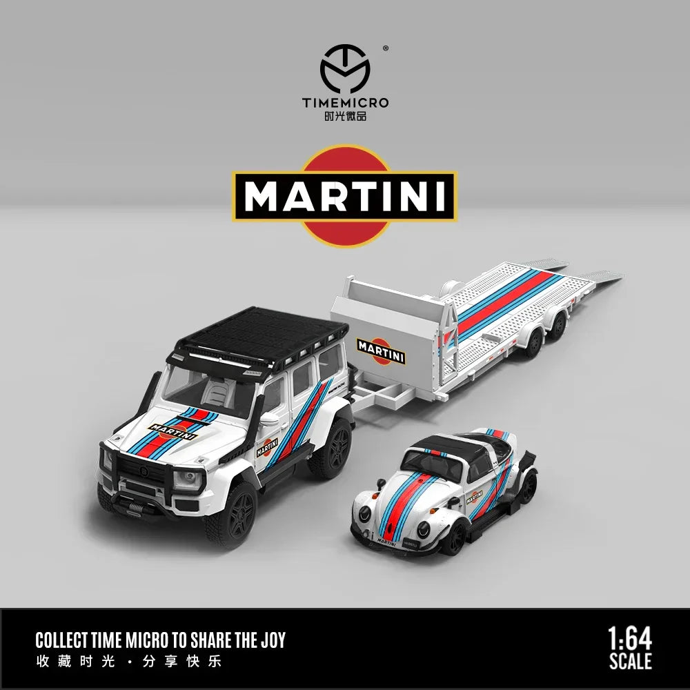 Martini Trailer Set, 1:64 Scale — image 1