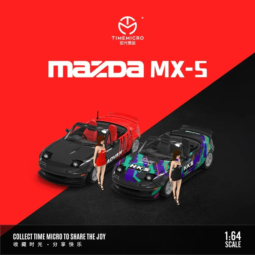 Mazda MX5-ADVAN-Figure Edition,1:64 Scale — image 1