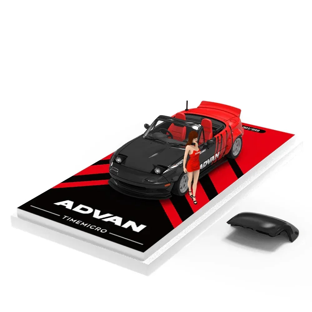 Mazda MX5-ADVAN-Figure Edition,1:64 Scale — image 4