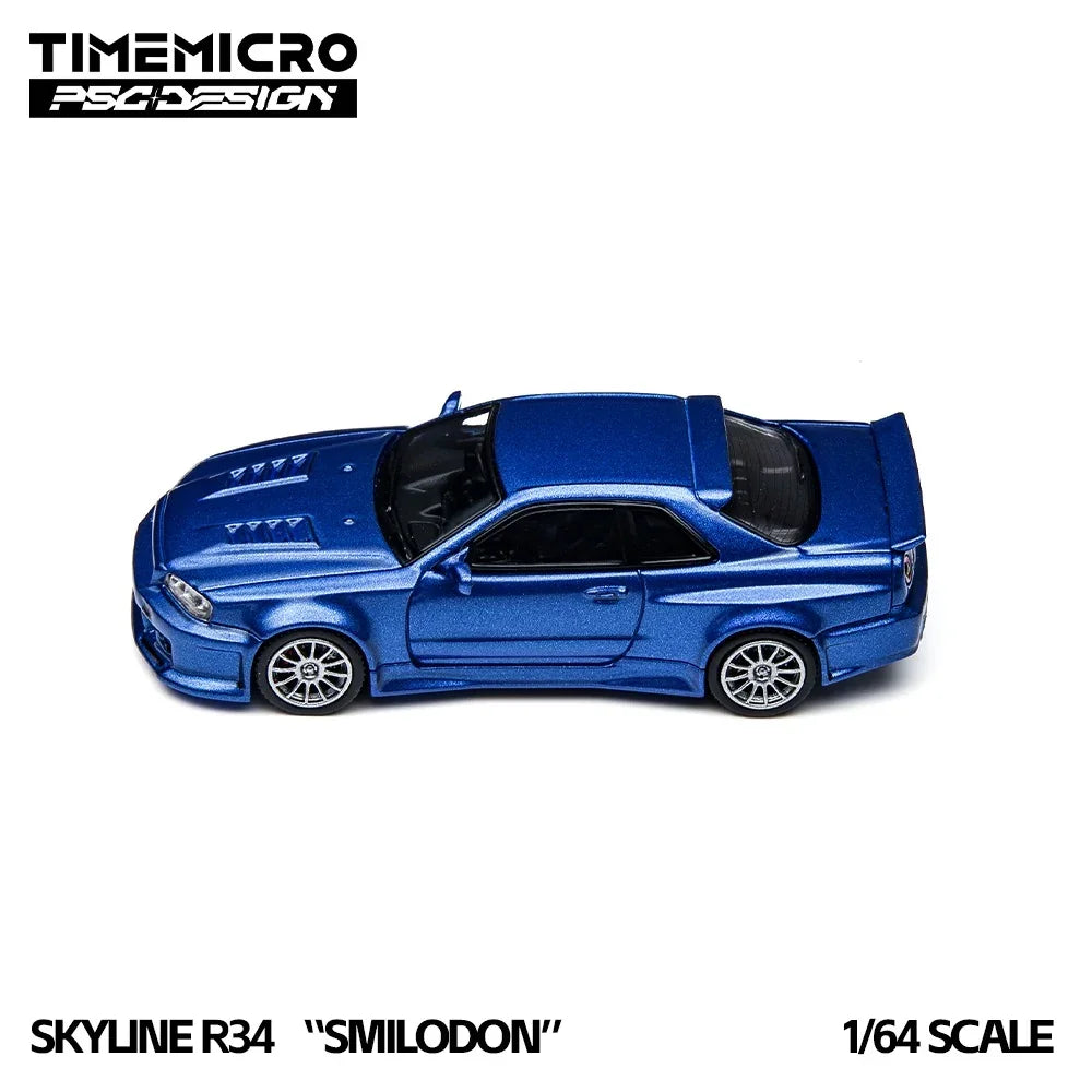 TIME MICRO X PSC DESIGN R34 "Smilodon", 1:64 Scale (Navy Blue) — image 2