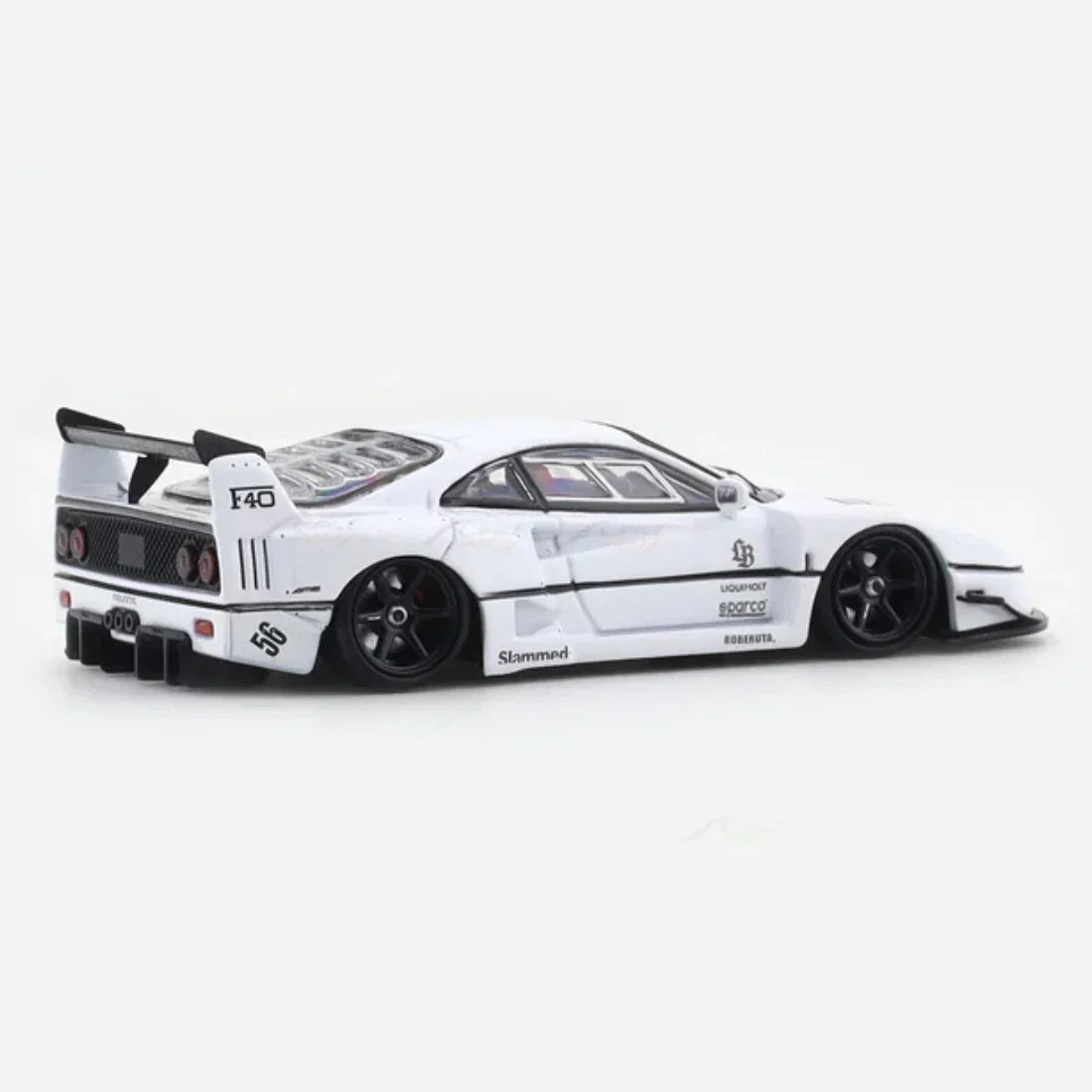 LBWK Street Warrior F40 (Limited Edition 073 of 499), 1:64 Scale (White) — image 4
