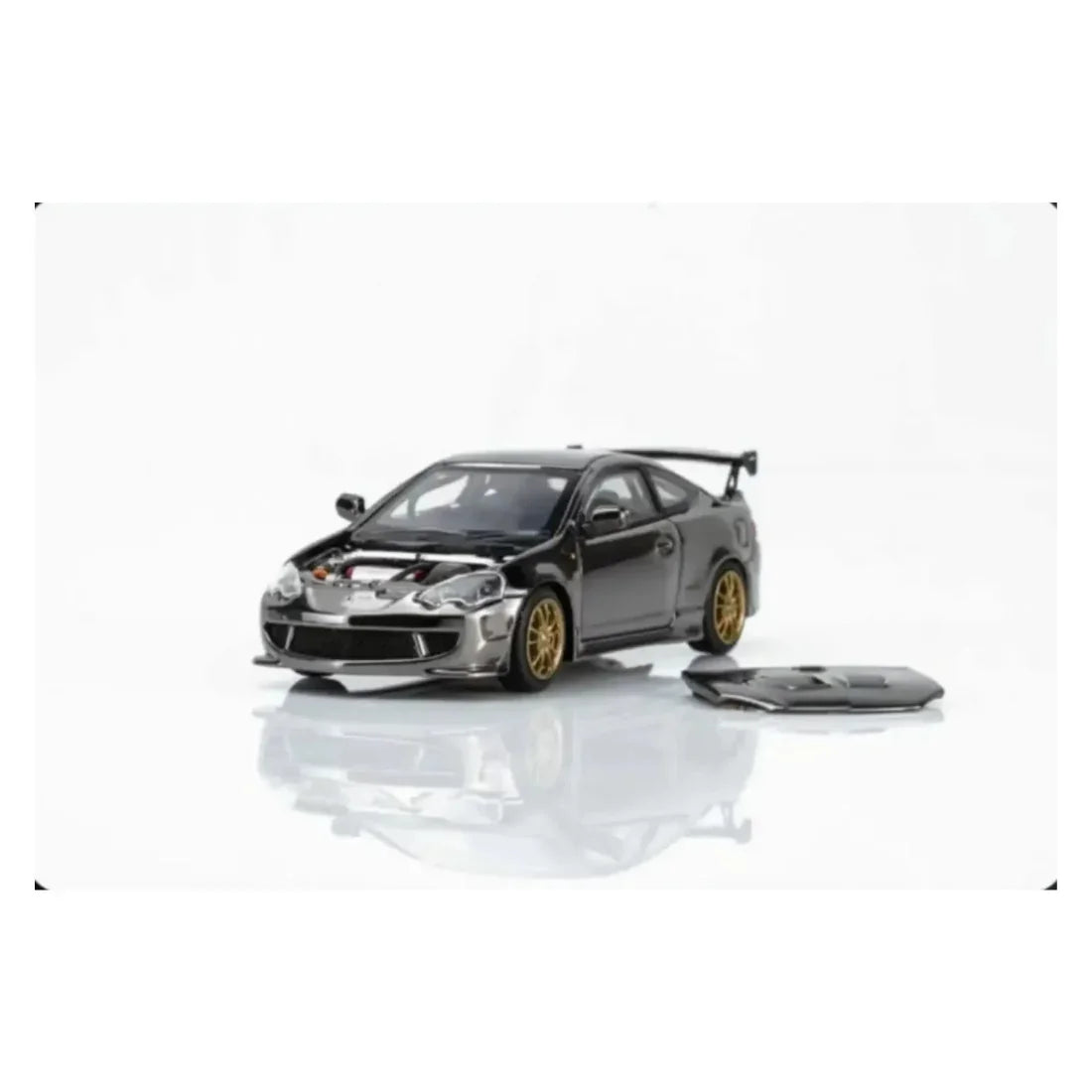 *TMCS 2026* Honda Integra Type R (DC2 & DC5) MUGEN Customised Black Chrome 2-Car Set, 1:64 Scale — image 2