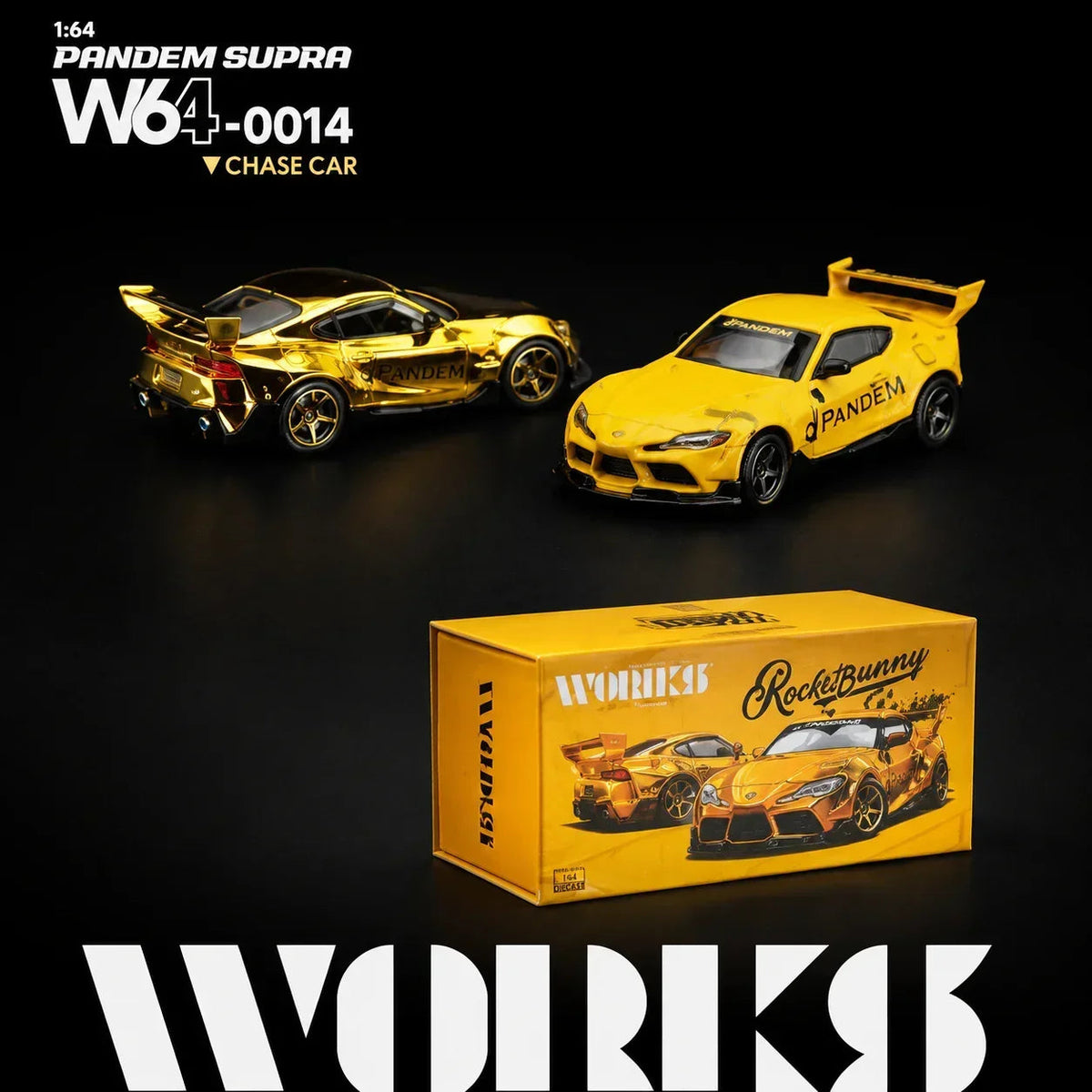 Toyota Supra Rocket Bunny Pandem, 1:64 Scale — image 1