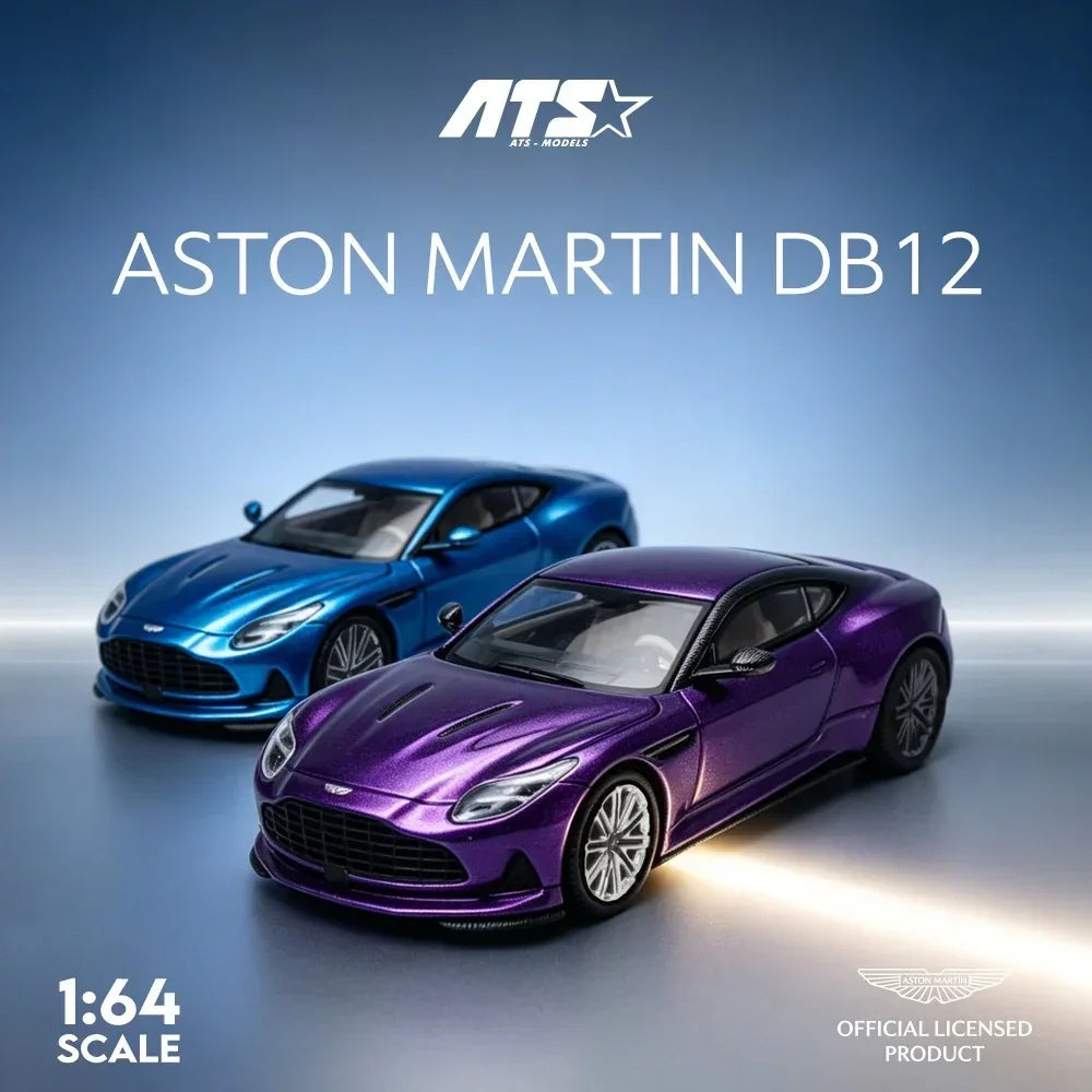 *PRE-ORDER* Aston Martin DB12 (Blue), 1:64 Scale — image 11
