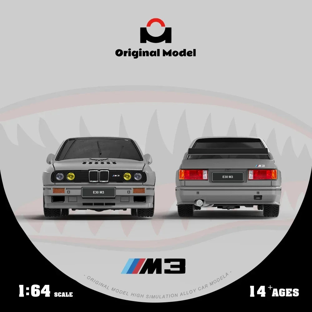 *PRE-ORDER* BMW E30 M3 Shark Mouth Finish, 1:64 Scale — image 5
