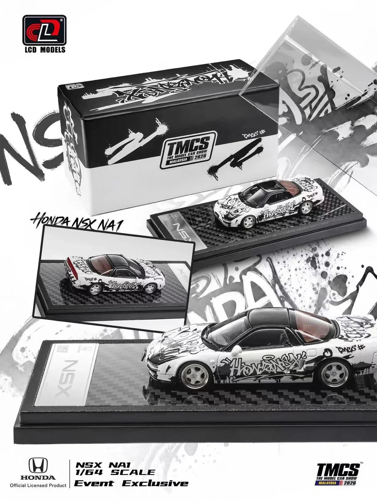 *TMCS 2026* NSX NA1 TMCS2026 Event Exclusive Blind Box, 1:64 Scale (White or Black) — image 2
