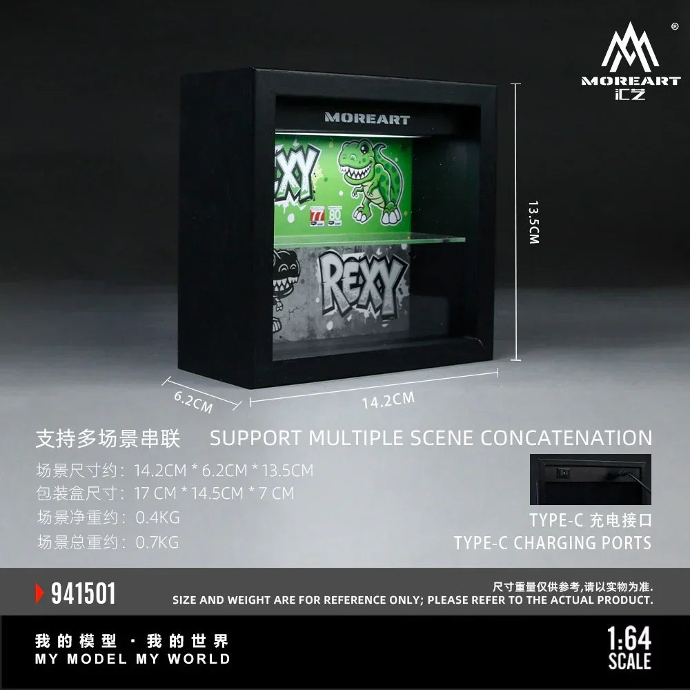 *PRE-ORDER* Integrated Photo Frame with Green Dragon Coating, 1:64 Scale (Green) — image 4