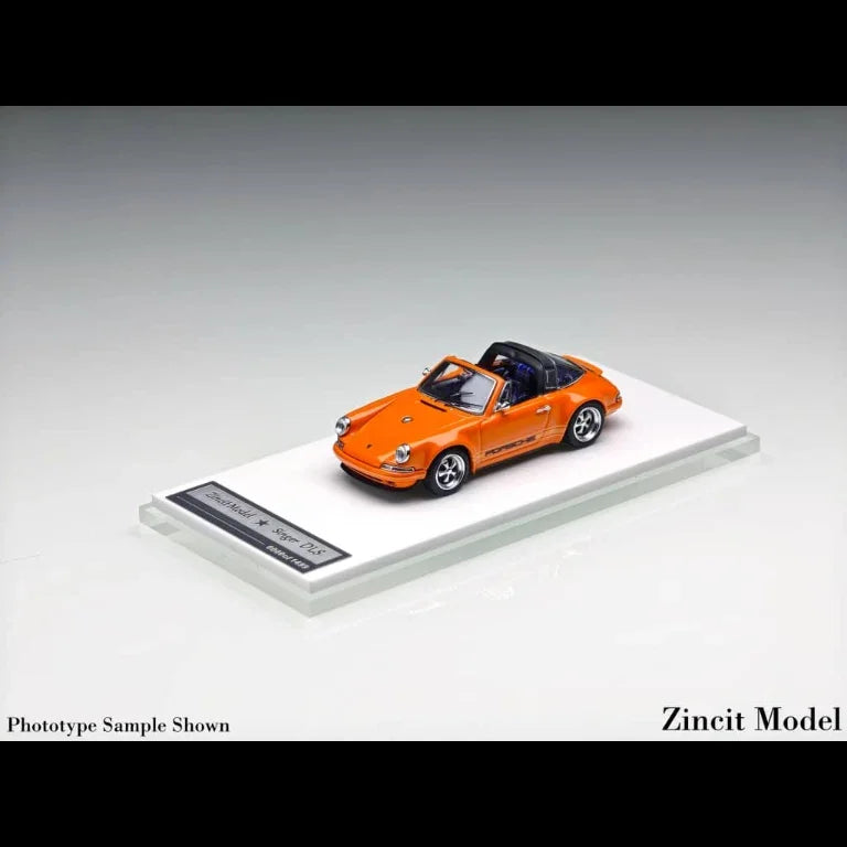*PRE-ORDER* Singer Targa 911 (964), 1:64 Scale (Orange) — image 1