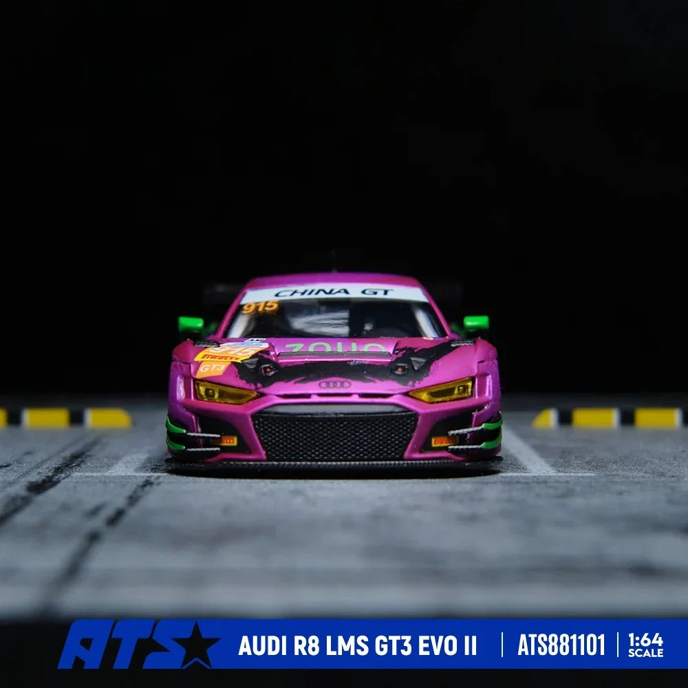 *PRE-ORDER* Audi R8 LMS GT3 EVO II (Purple), 1:64 Scale — image 4