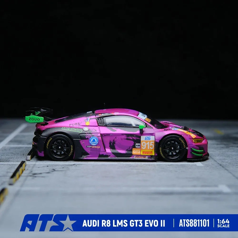 *PRE-ORDER* Audi R8 LMS GT3 EVO II (Purple), 1:64 Scale — image 6