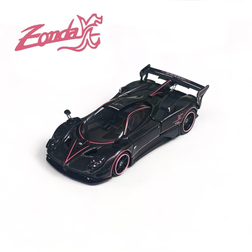 Pagani Zonda Full Carbon with Pink Line (Open Hood, Engine Visible), 1:64 Scale (Copy) — image 2
