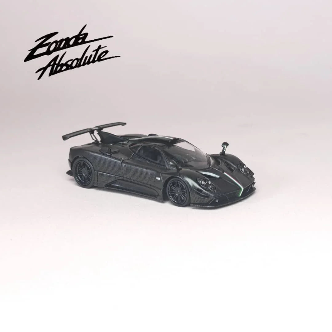 Pagani Zonda Full Carbon with Italia Strips (Open Hood, Engine Visible), 1:64 Scale — image 5