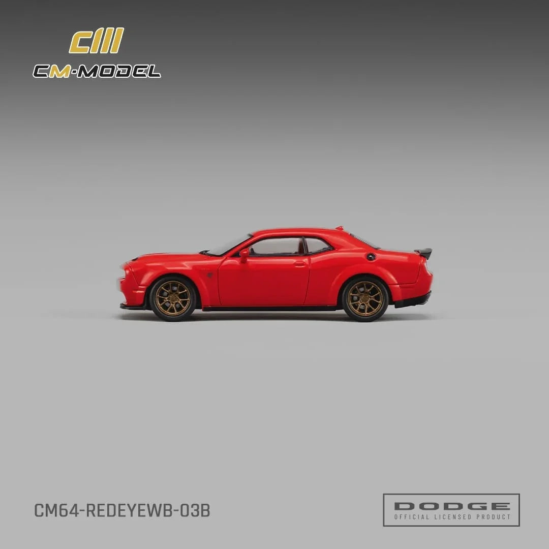 *PRE-ORDER* Dodge Challenger SRT Hellcat Redeye Widebody Torred Clearcoat, 1:64 Scale — image 3