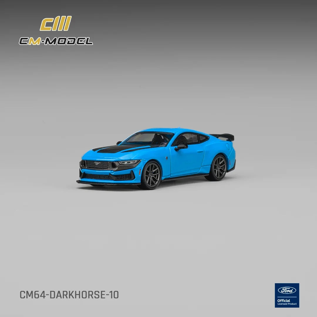 *PRE-ORDER* Ford Darkhorse Grabber Blue with Black Roof Stripes, 1:64 Scale — image 2
