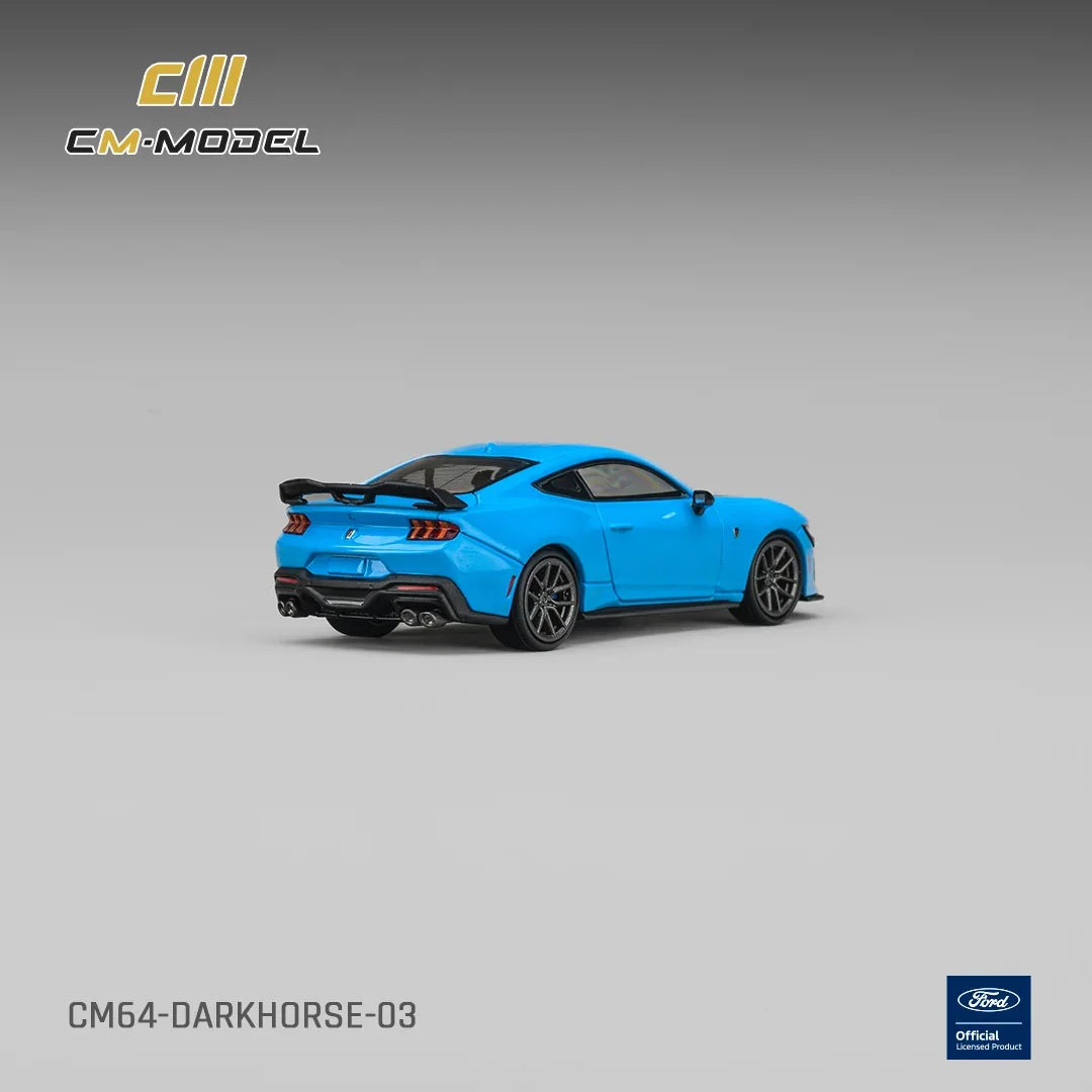 *PRE-ORDER* Ford Darkhorse Grabber Blue with Black Roof Stripes, 1:64 Scale — image 5