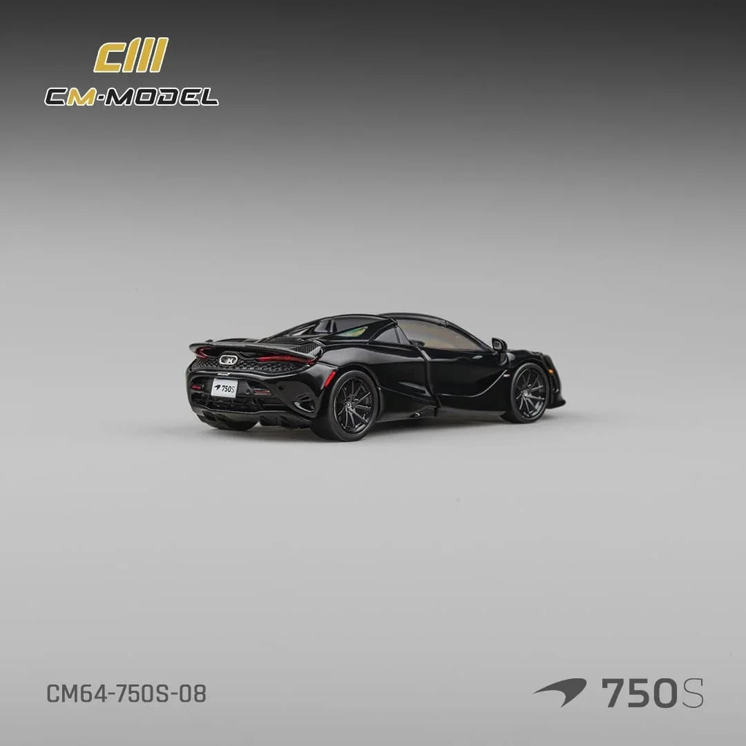 *PRE-ORDER* McLaren 750S Spider Onyx, 1:64 Scale (Black) — image 5