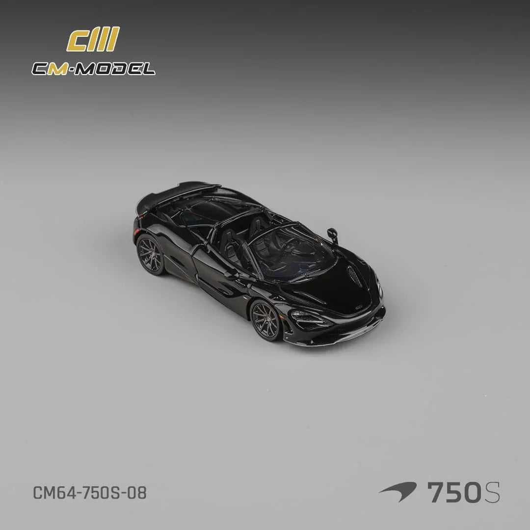 *PRE-ORDER* McLaren 750S Spider Onyx, 1:64 Scale (Black) — image 6