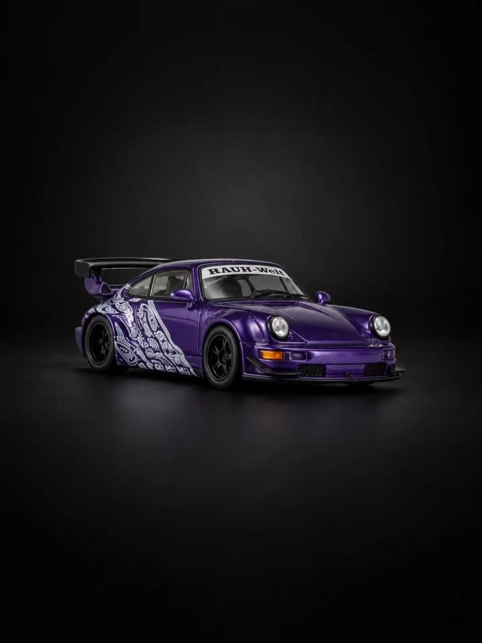 *IDE 2026* Porsche diecast RWB 964 Chance of Chase Car (Limited of 999pcs), 1:64 Scale (Purple) — image 4