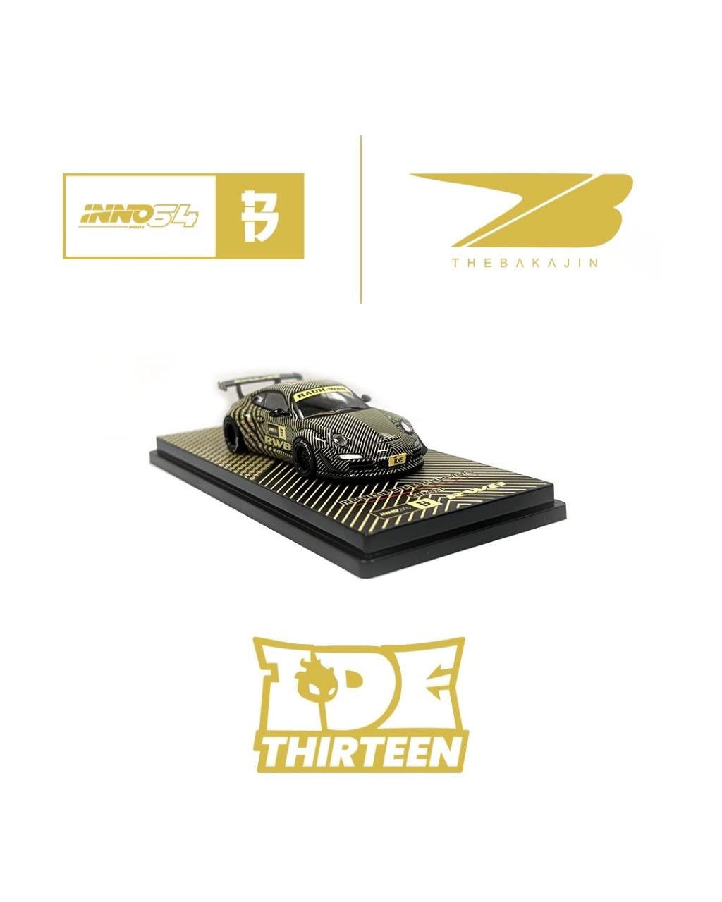 *IDE 2026* Porsche diecast RWB 997 (Limited of 3000pcs) Chance of Chase Car, 1:64 Scale — image 4