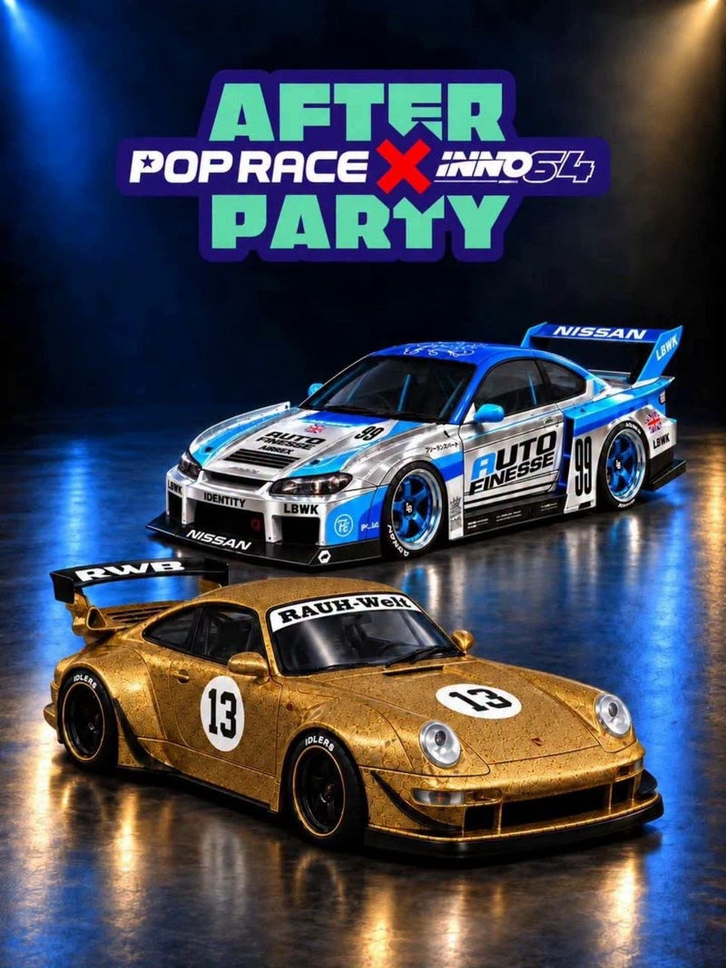 *IDE 2026* Nissan S15 Silhouette, RWB 930 (Auto Finesse livery, Gold) Limited to 300pcs (Indonesia Diecast Expo Afterparty 2026 Set),1:64 Scale — image 1