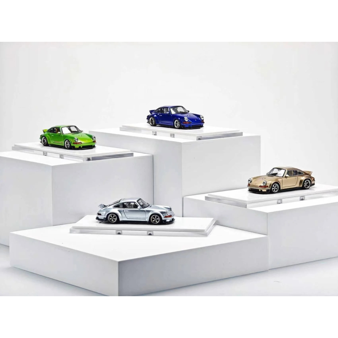 Porsche Singer DLS, 1:64 Scale (Ice Blue) — image 5