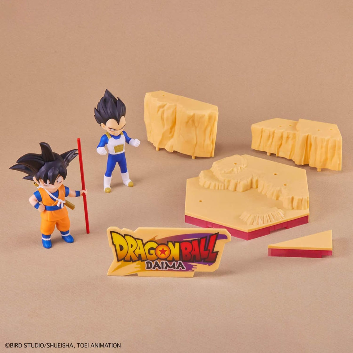 Son Goku (Mini) & Vegeta (Mini) Model Kit model kit by Bandai - product image 6