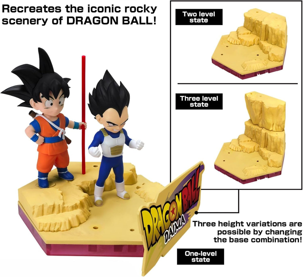 Son Goku (Mini) & Vegeta (Mini) Model Kit model kit by Bandai - product image 7