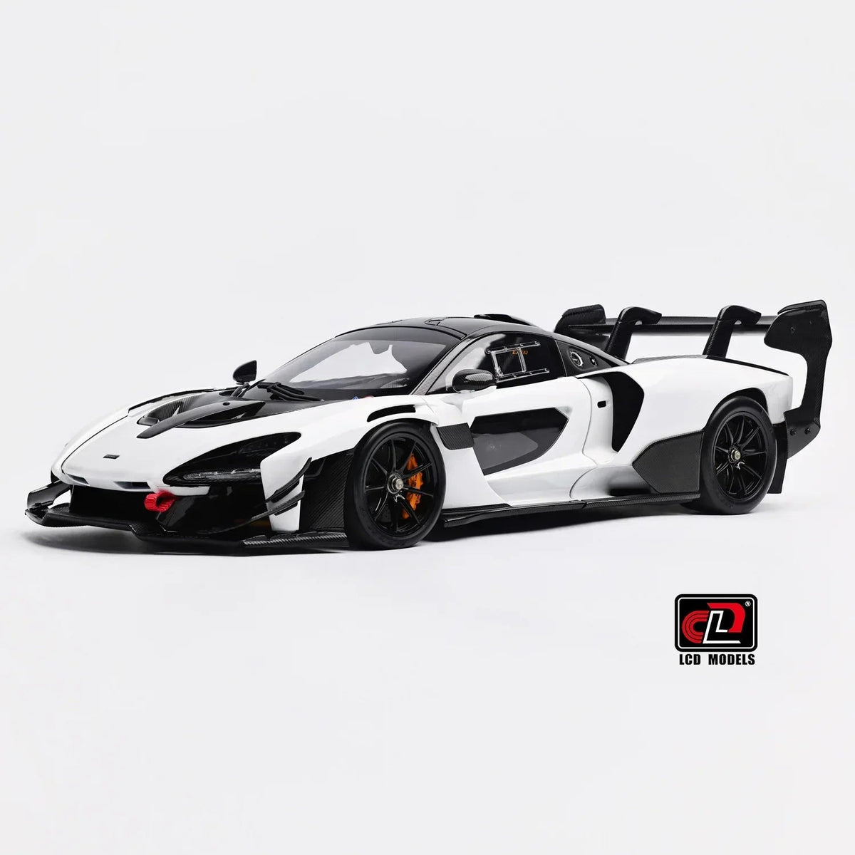 McLaren Senna GTR, 1:18 Scale (White) — image 2