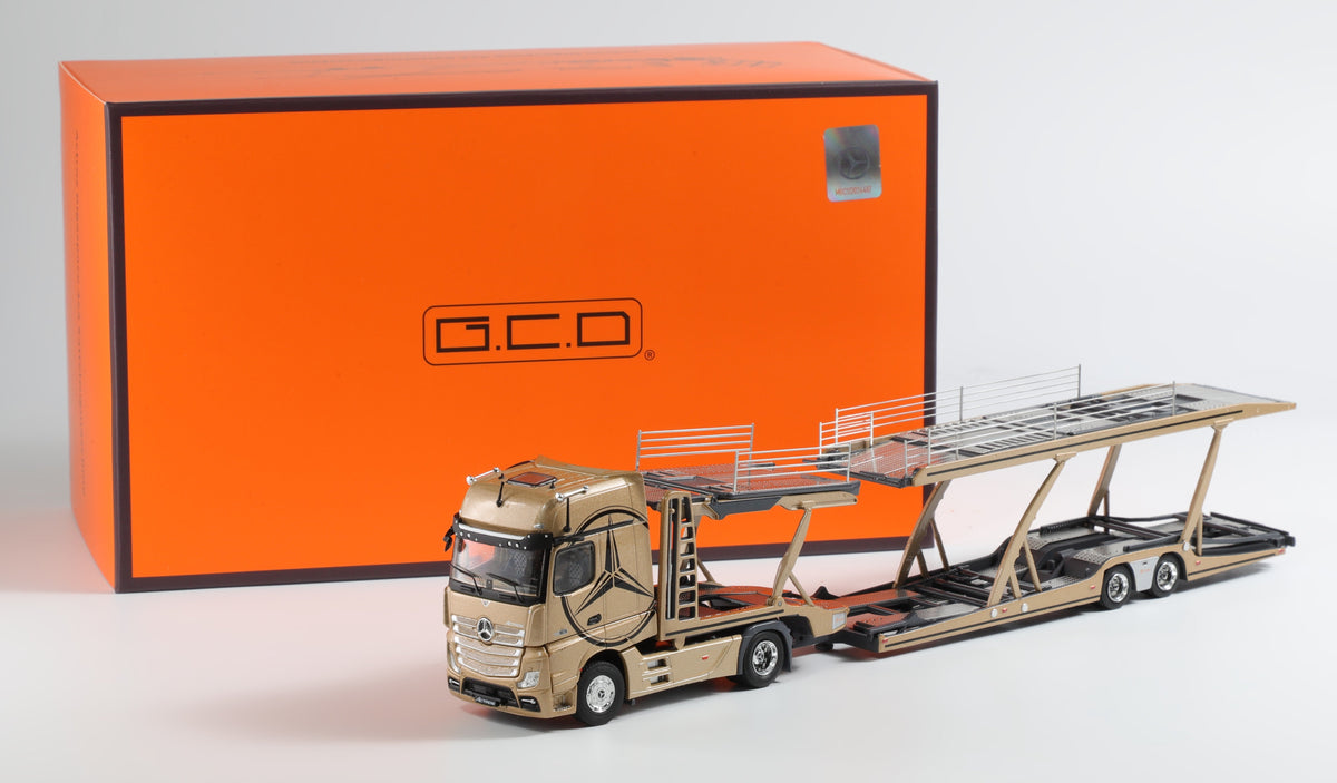 *PRE-ORDER* Mercedes-Benz Actros 2 Golden, 1:64 Scale — image 2