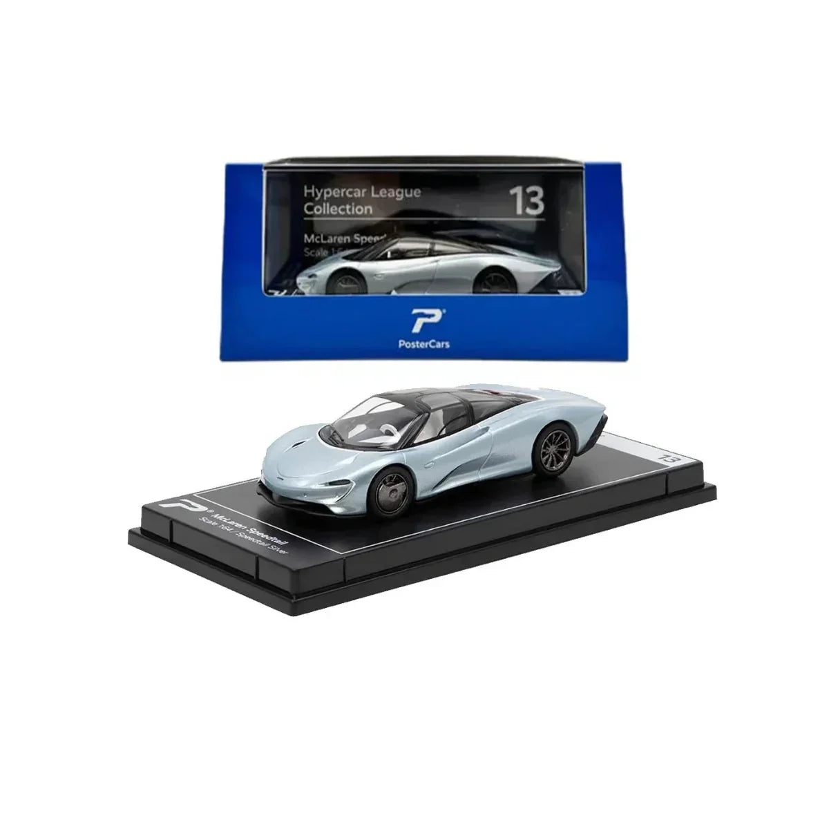 McLaren Speedtail, 1:64 Scale (Silver) — image 4