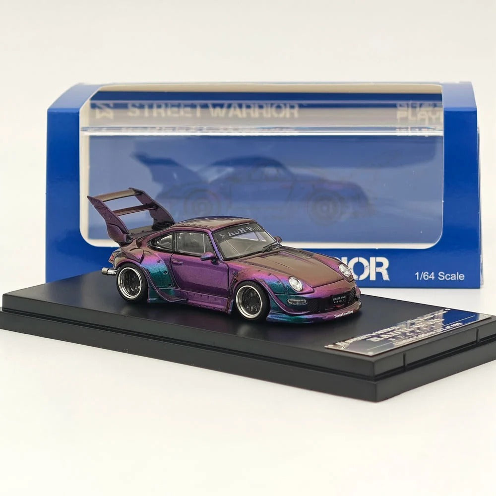 Porsche RWB (Limited to 499pcs), 1:64 Scale (Green Purple) — image 5