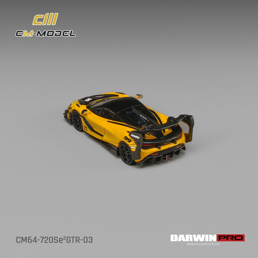 *PRE-ORDER* DarwinPRO 720SE² GTR – Pearlie Yellow #99, 1:64 Scale — image 4