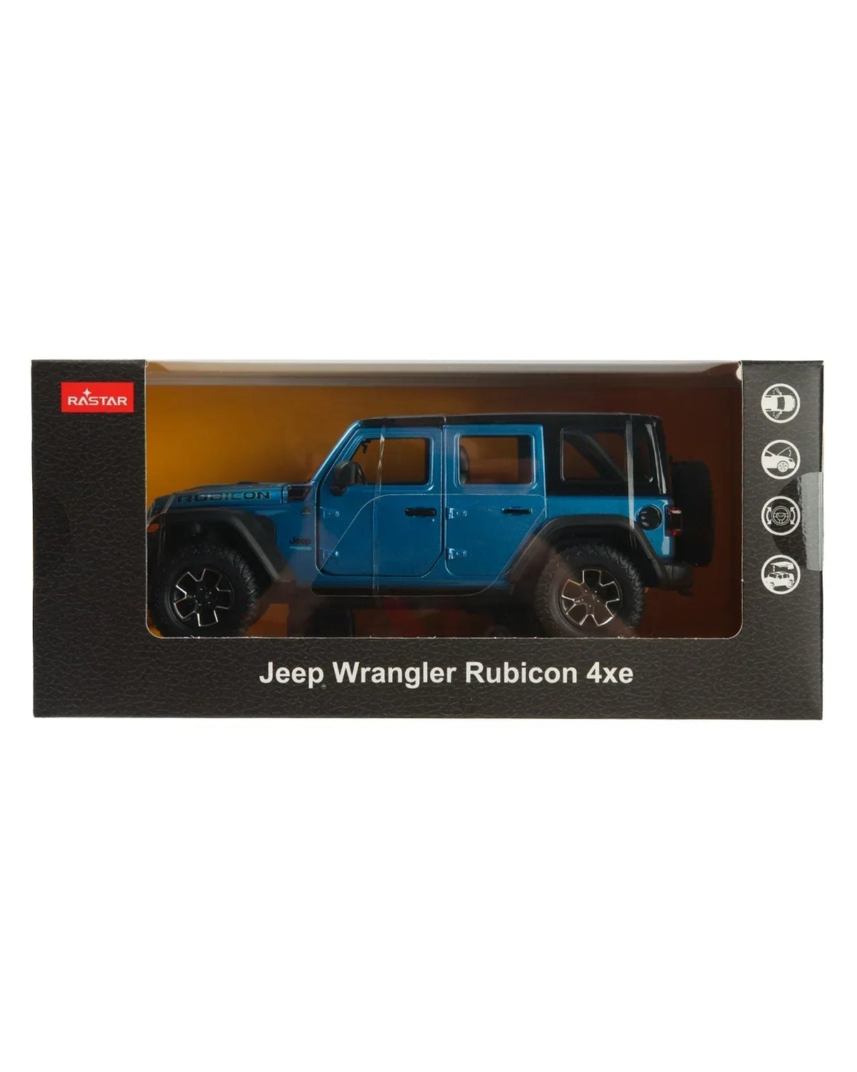 Jeep Wrangler Rubicon 4xe, 1:24 Scale (Blue) — image 5