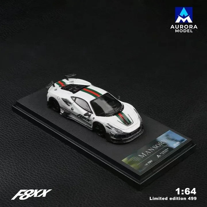 *PRE-ORDER* Modified Mashray F8XX Pearl White Figure Edition, 1:64 Scale — image 3