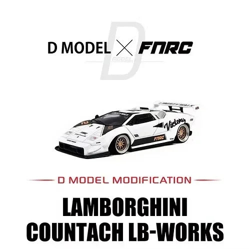 Lamborghini Countach LB-WORKS (FNRC), 1:64 Scale — image 1