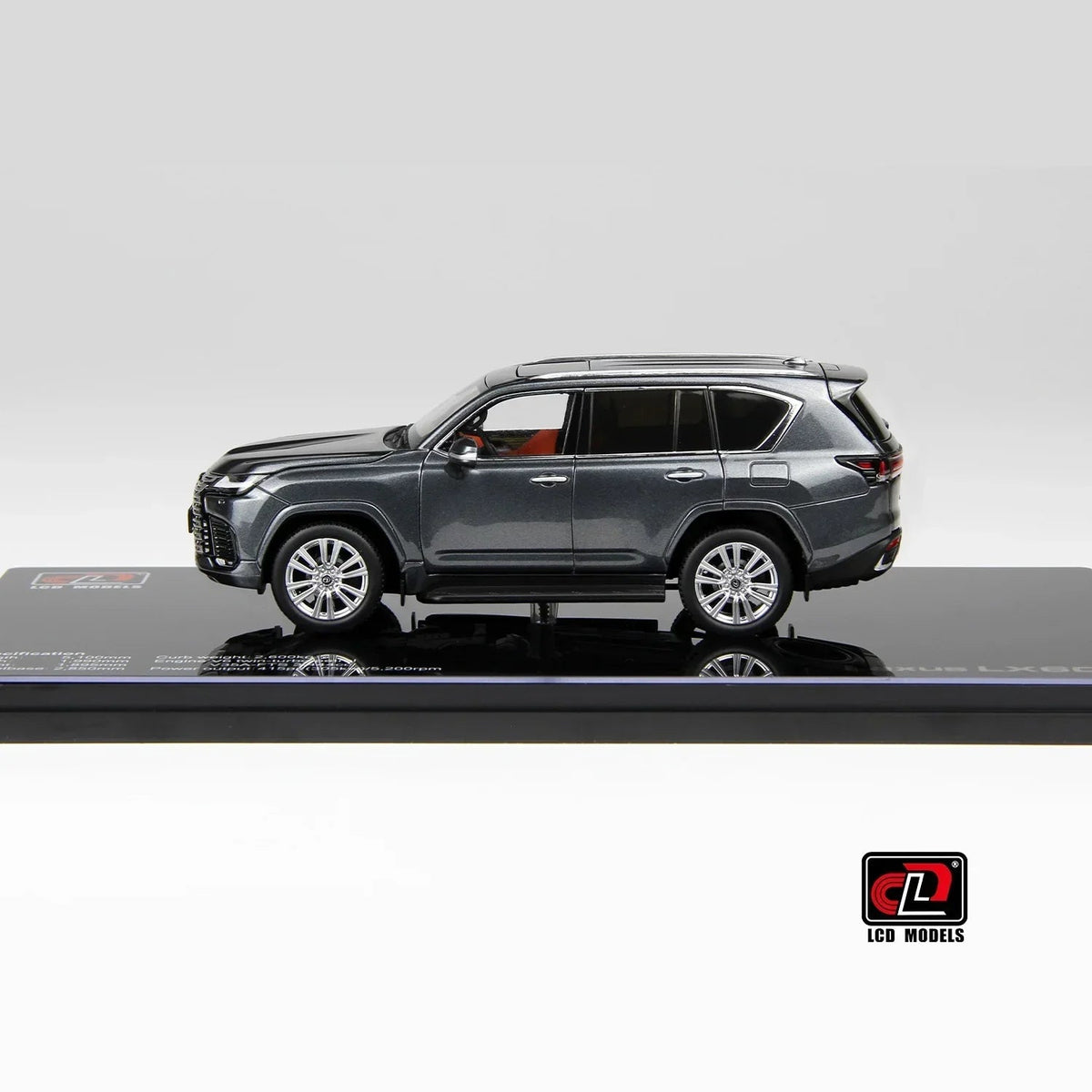 LEXUS LX600, 1:43 Scale (Grey) — image 2