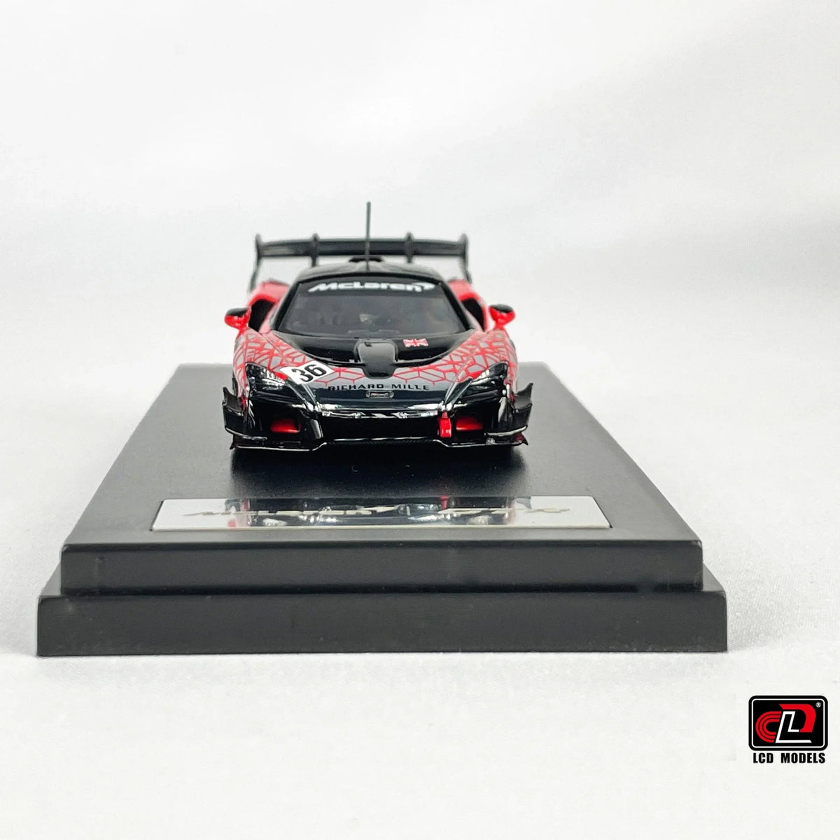 McLaren Senna GTR Foshan APA XPO Special Package 2025, 1:64 Scale (Electroplating Red) — image 3