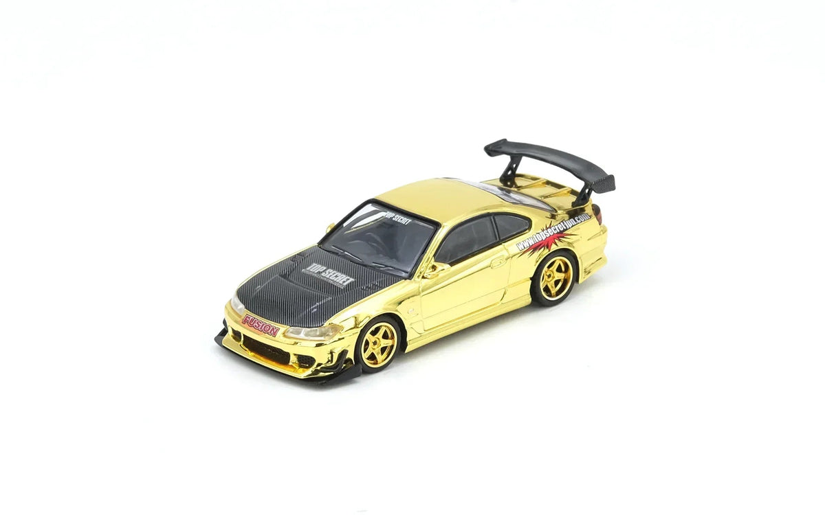 Top Secret Silvia S15 Tokyo Auto Salon Kuala Lumpur 2025 Event Edition, 1:64 Scale (Chance of Gold Chrome Chase Car) — image 4