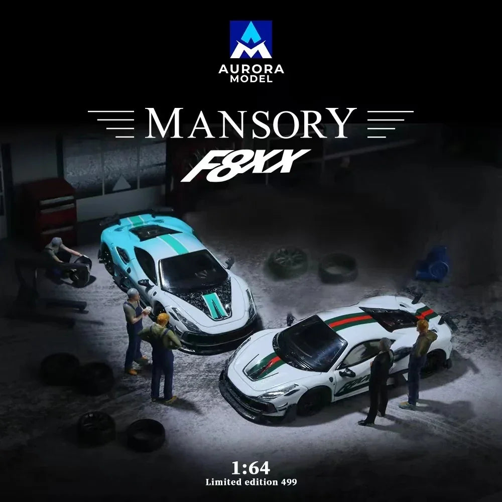 *PRE-ORDER* Modified Mashray F8XX Green Lightning Figure Edition, 1:64 Scale — image 4
