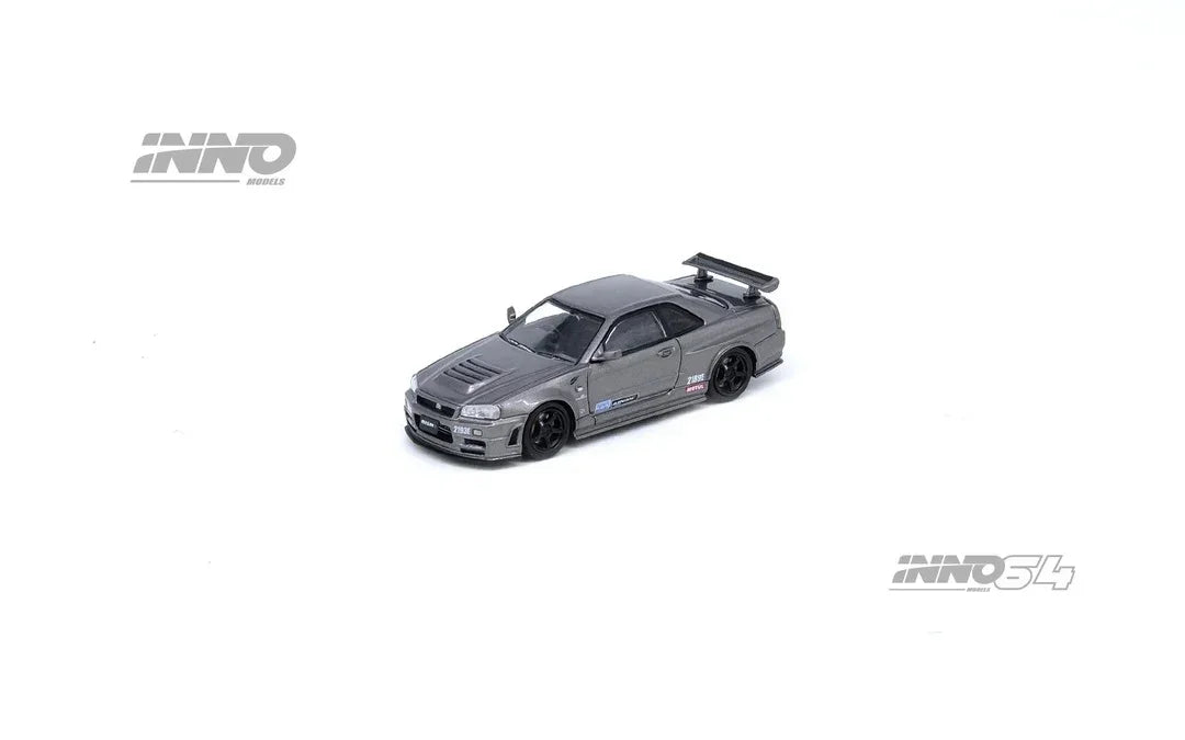 Nissan Skyline GT-R (R34) Omori Factory "Clubman Race Spec",1:64 Scale — image 1