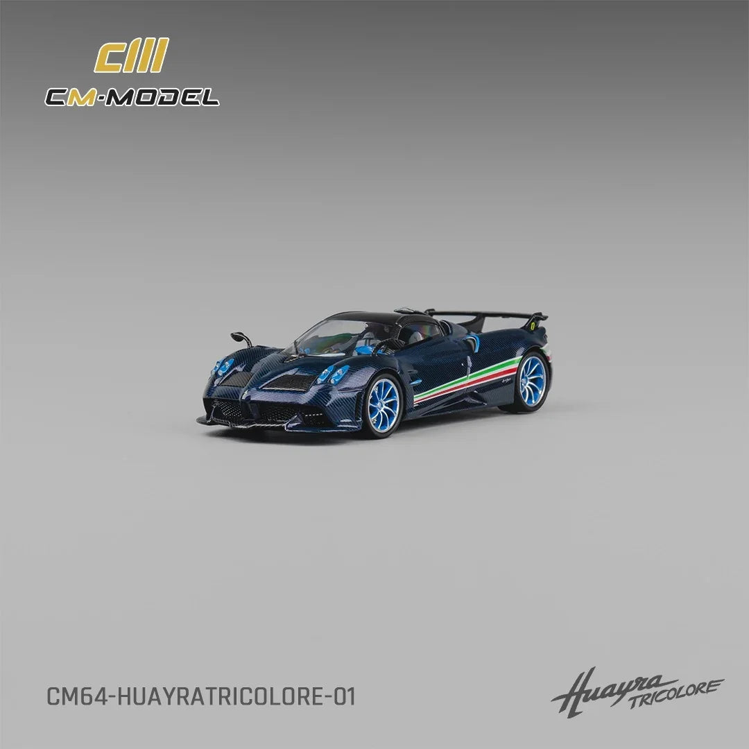 Pagani Huarya Tricolore -02, 1:64 Scale (Blue) — image 1