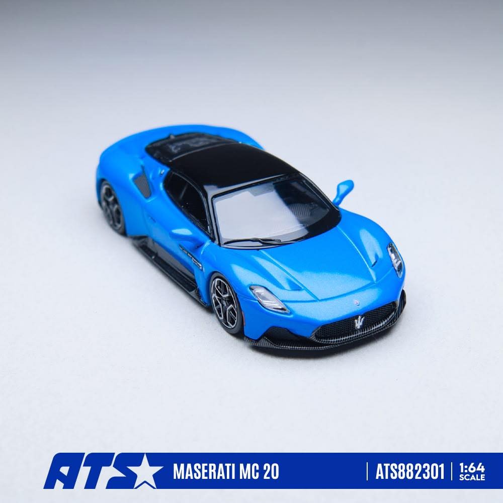 *PRE-ORDER* Maserati Marzana MC 20, 1:64 Scale (Blue) — image 6