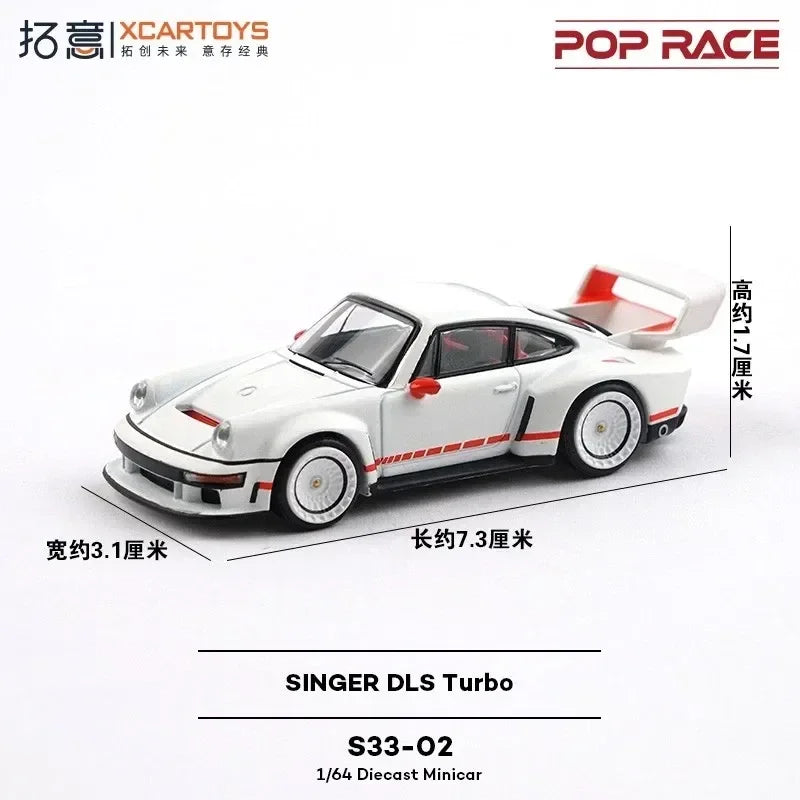 Singer DLS Turbo, 1:64 Scale (Silver) — image 1