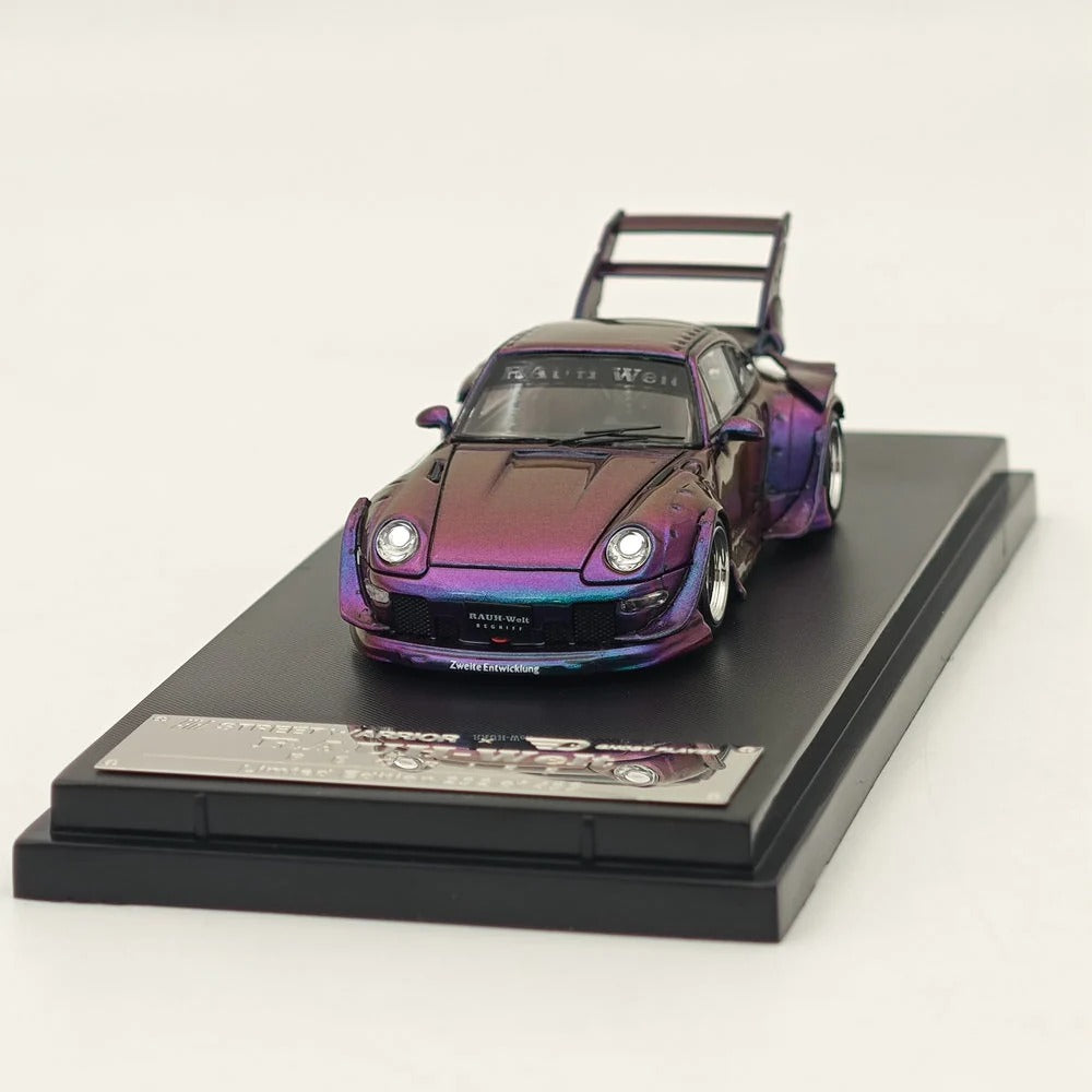 Porsche RWB (Limited to 499pcs), 1:64 Scale (Green Purple) — image 1