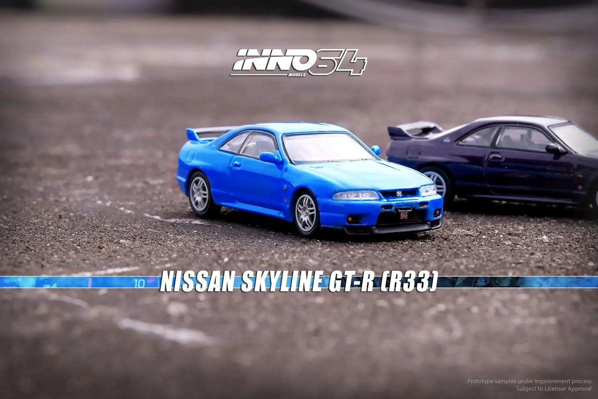 Nissan Skyline GT-R (R33) Championship,1:64 Scale (Blue) — image 3