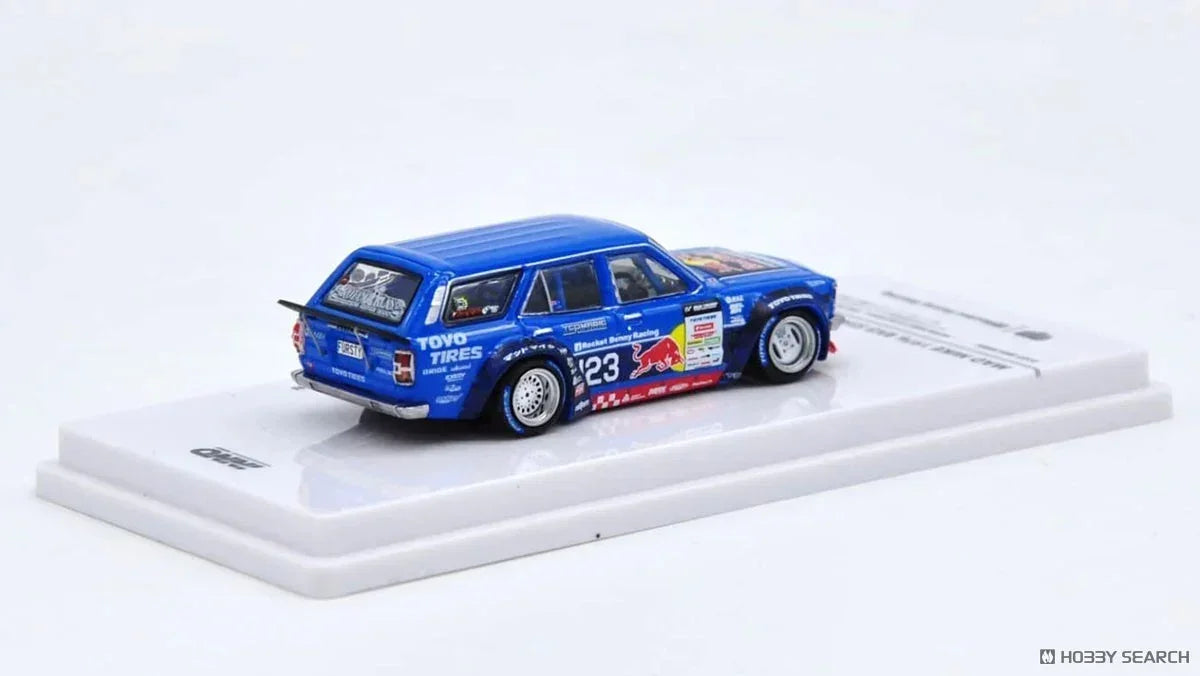 Mad Mike 1976 Mazda Rx3 Station Wagon Tokyo Auto Salon 2024, 1:64 Scale — image 4