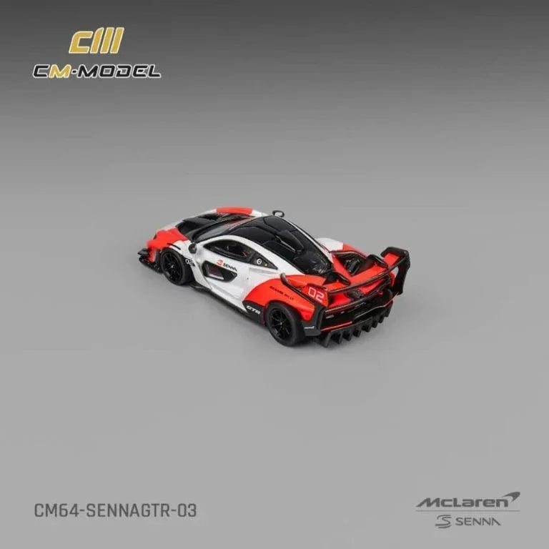 McLaren Senna GTR, 1:64 Scale (White & Red) — image 3
